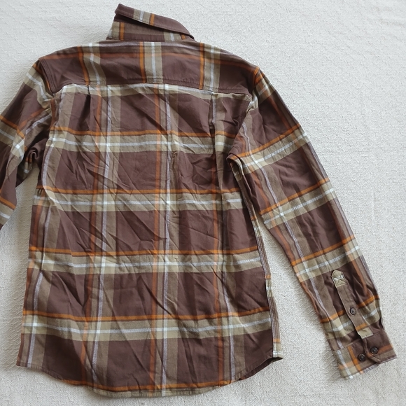 carhartt ♡ rugged flex relaxed flannel shirt small - Picture 9 of 9